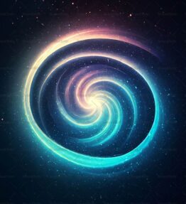 Abstrakte galaktische Spirale